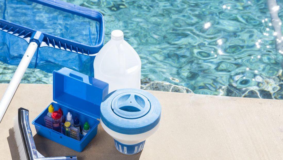 Pool maintenance supplies
